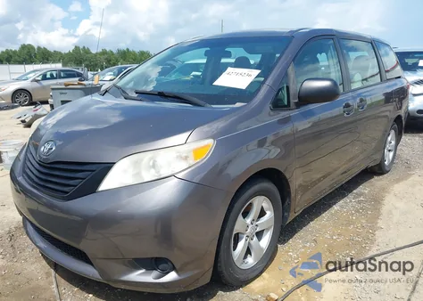 2012 Toyota Sienna Base V6 7 Passenger from USA, damaged, VIN 5TDZK3DC7CS267936